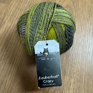 Yarn Destash! Schoppel Zauerball Crazy sock yarn